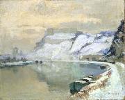 Maurice Galbraith Cullen Huy on the Meuse Sweden oil painting artist